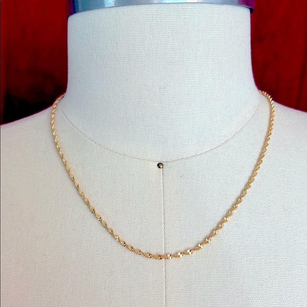 Don’t Get It Twisted EVRYJEWELS Gold Necklace